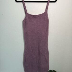 Zara Purple Fuzzy Dress